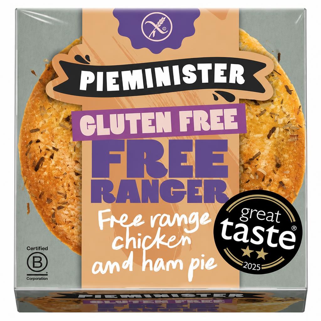 Pieminister Gluten Free Ranger Chicken, Ham & Leek Pie