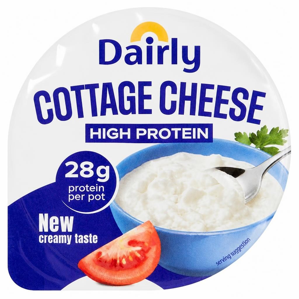 Dairly Cottage Cheese High Protein