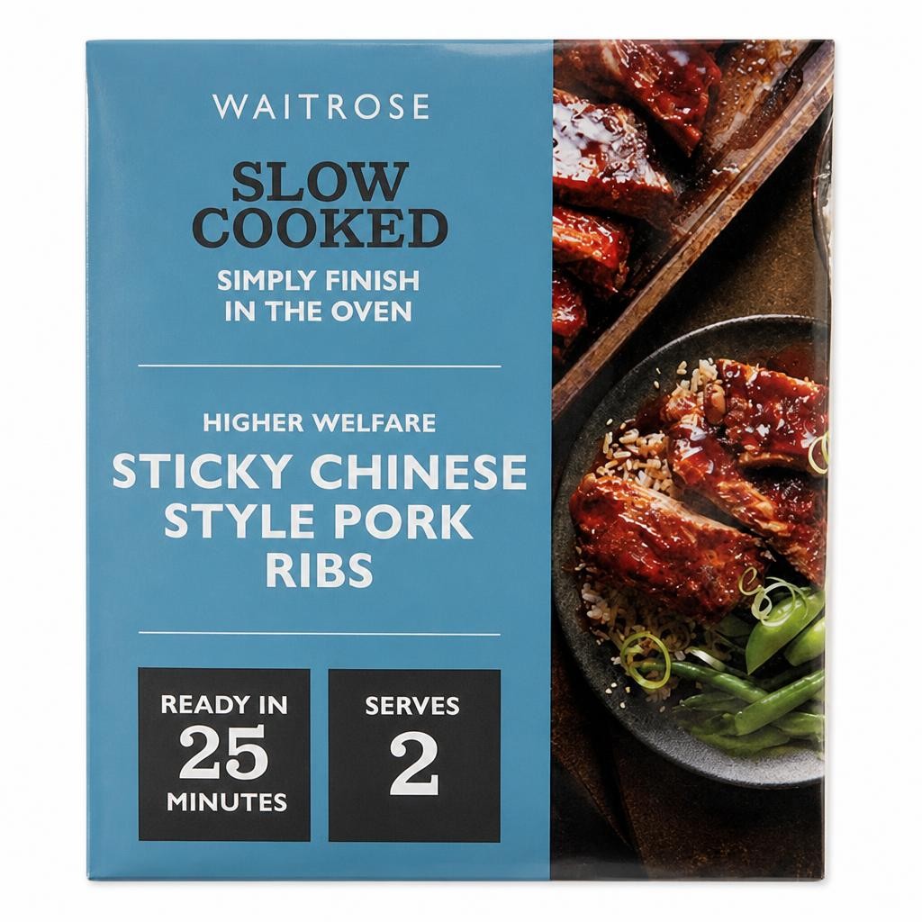 Waitrose Slow Cooked Sticky Chinese Style Pork Ribs