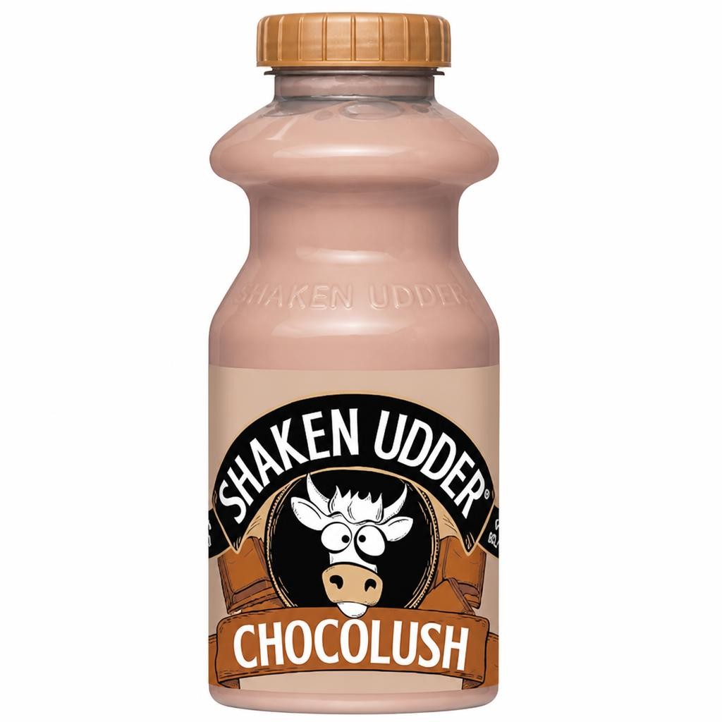 Shaken Udder Chocolush Chocolate Flavoured Milkshake