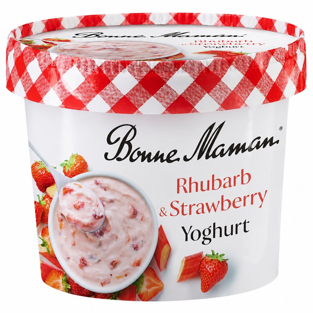 Bonne Maman Rhubarb & Strawberry Yogurt