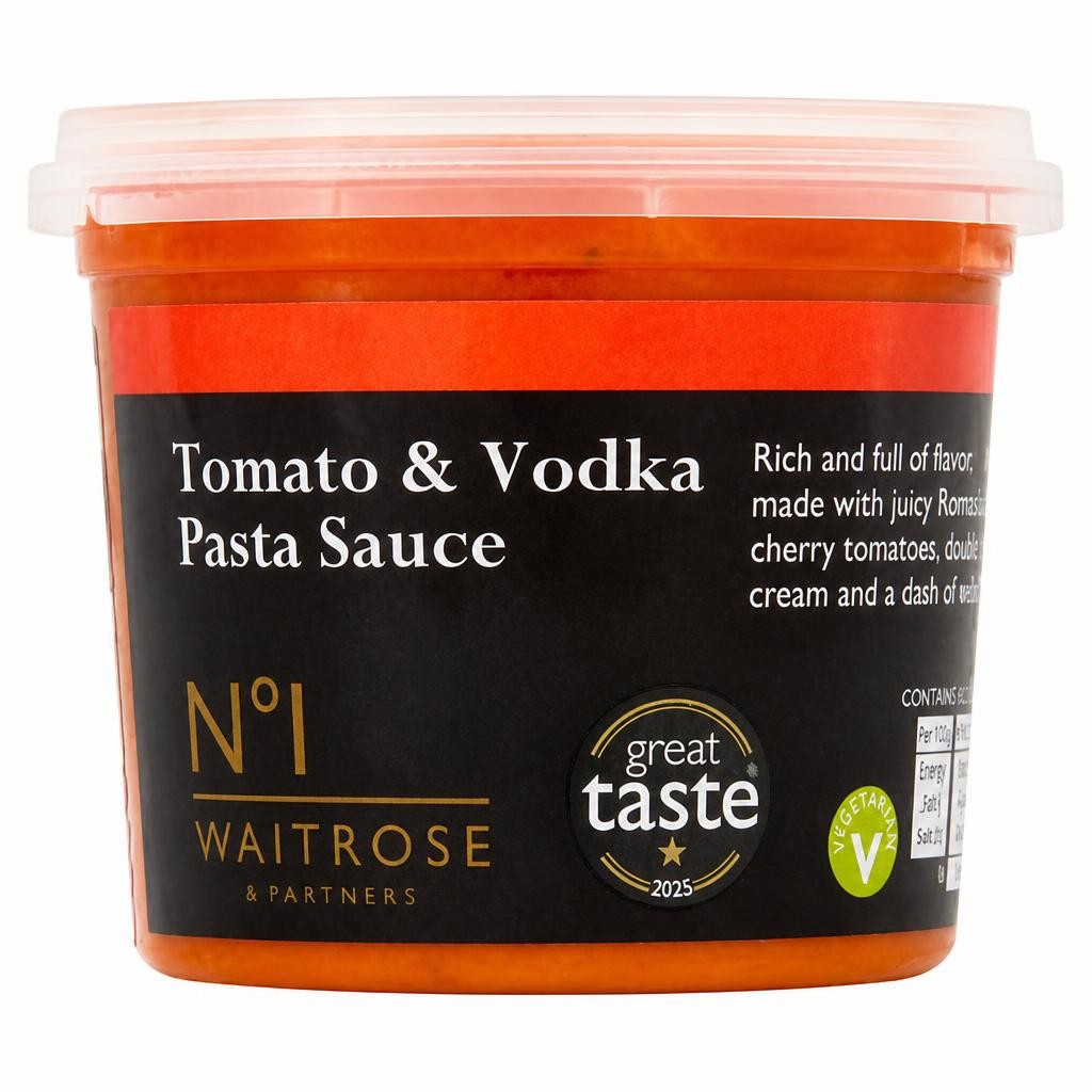 No.1 Tomato & Vodka Pasta Sauce