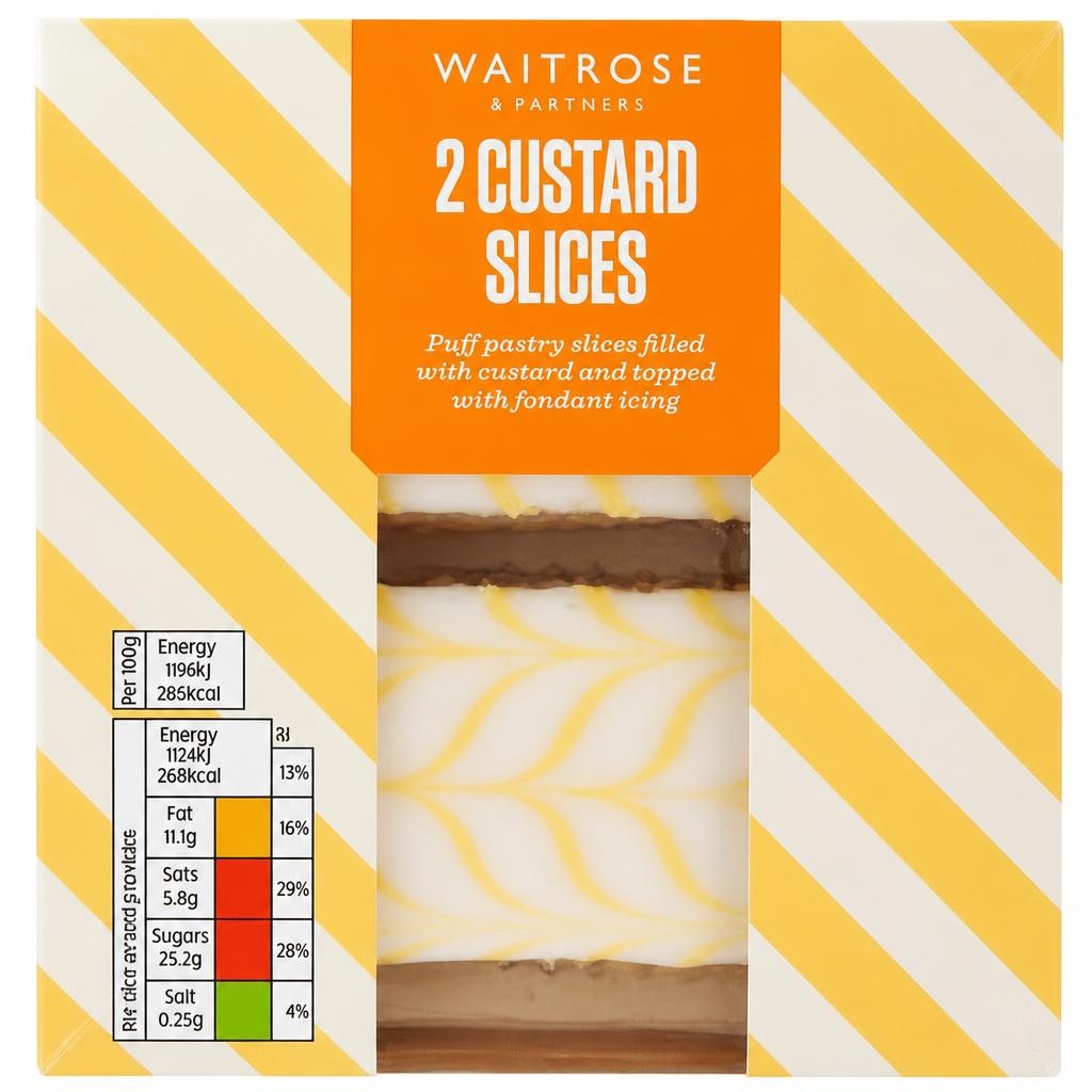 Waitrose 2 Custard Slices
