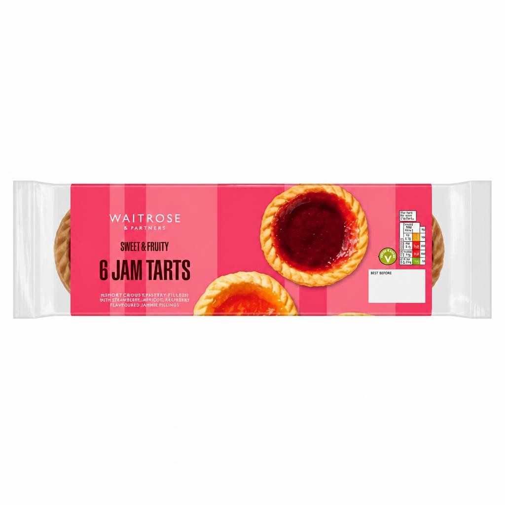 Waitrose 6 Jam Tarts