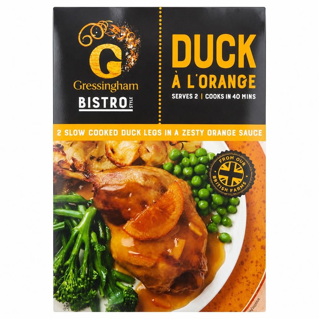 Gressingham Duck À L'Orange