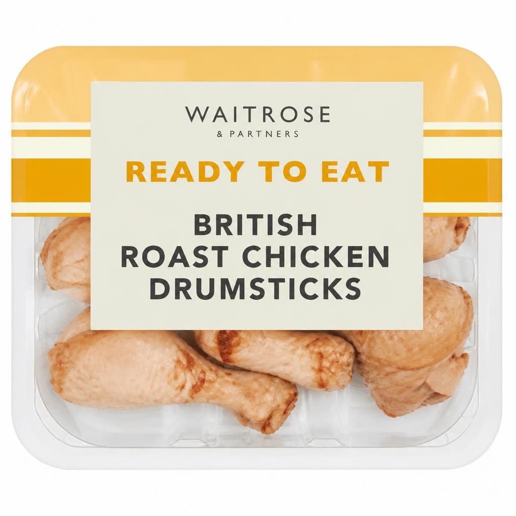 Waitrose Cooked Roast Chicken Drumsticks