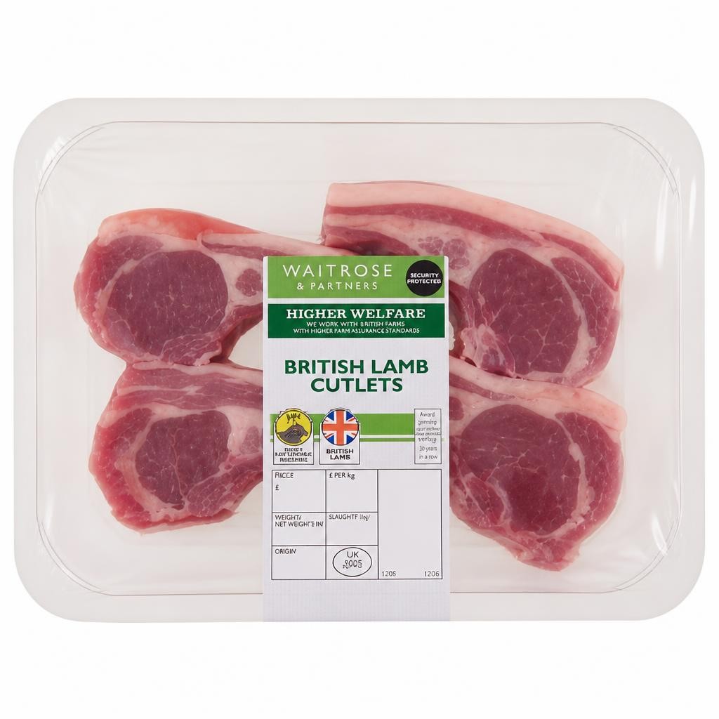 Waitrose British Lamb Cutlets