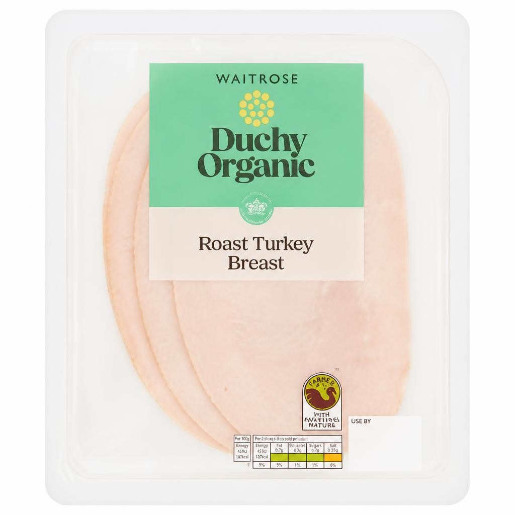 Duchy Organic Roast Turkey Breast 3 Slices