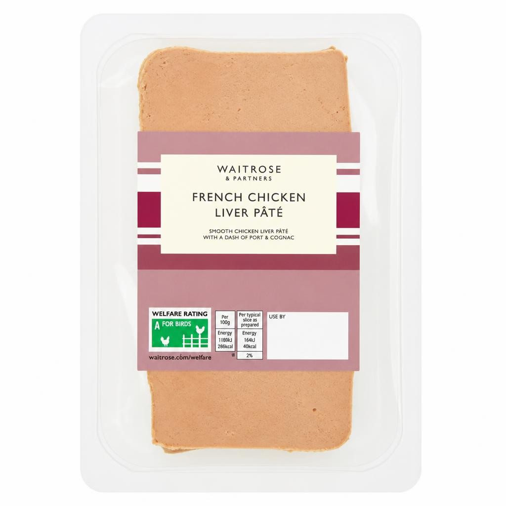 Waitrose French Chicken Liver Pâté