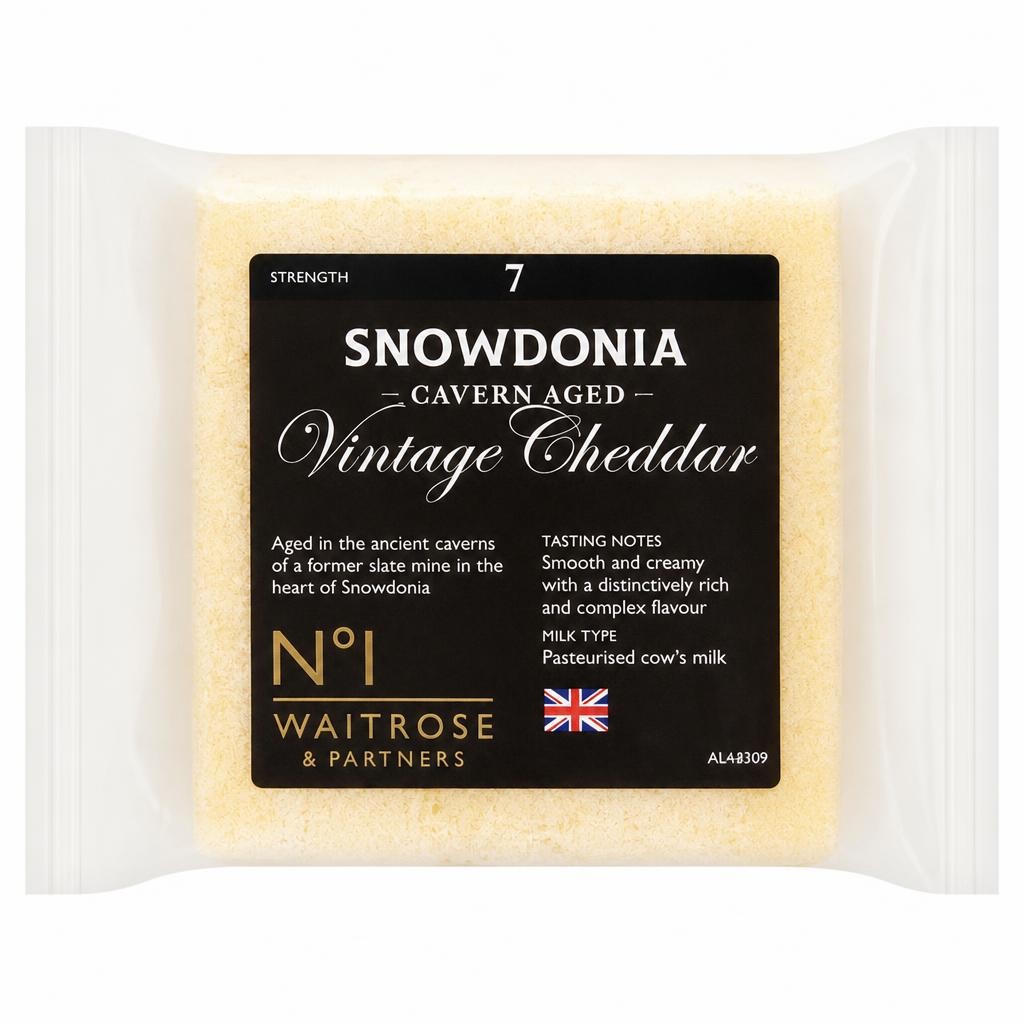 No.1 Snowdonia Cavern Aged Vintage Cheddar