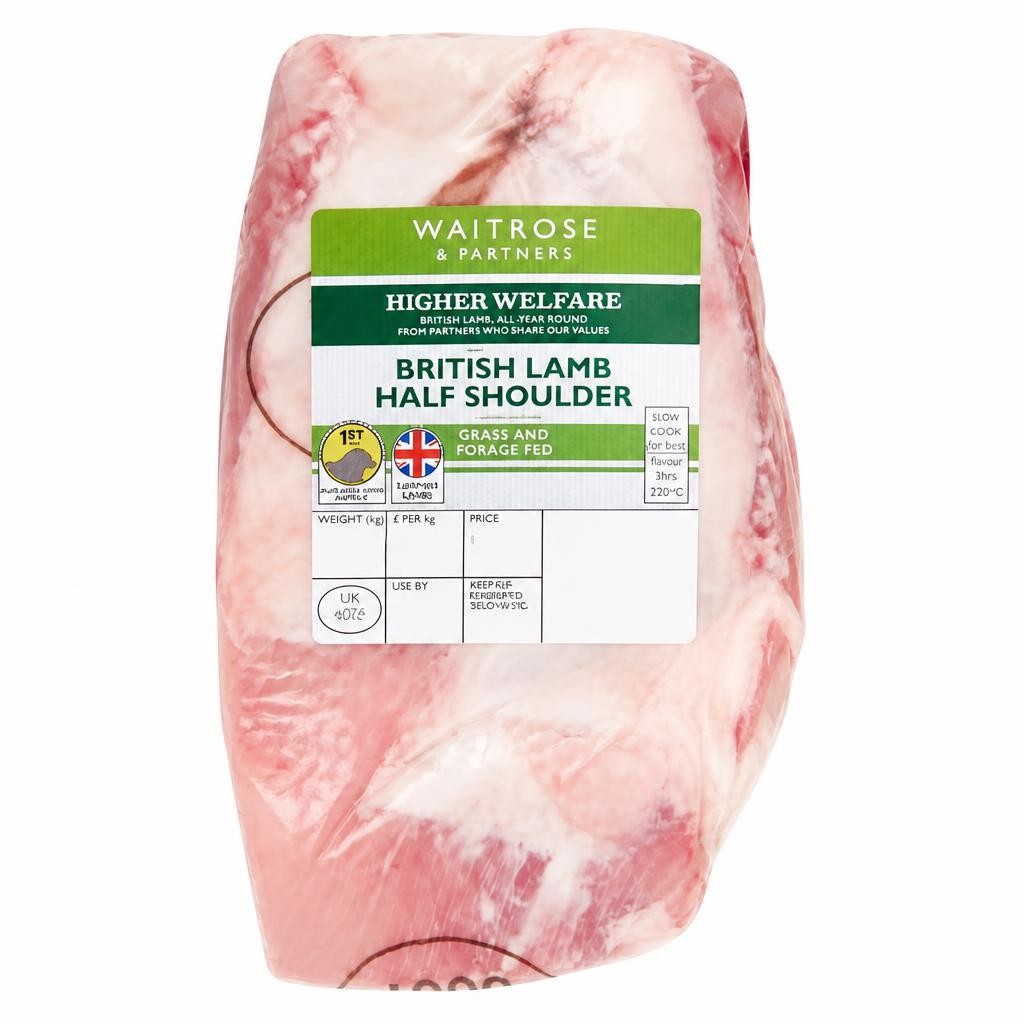 Waitrose British Lamb Half Shoulder