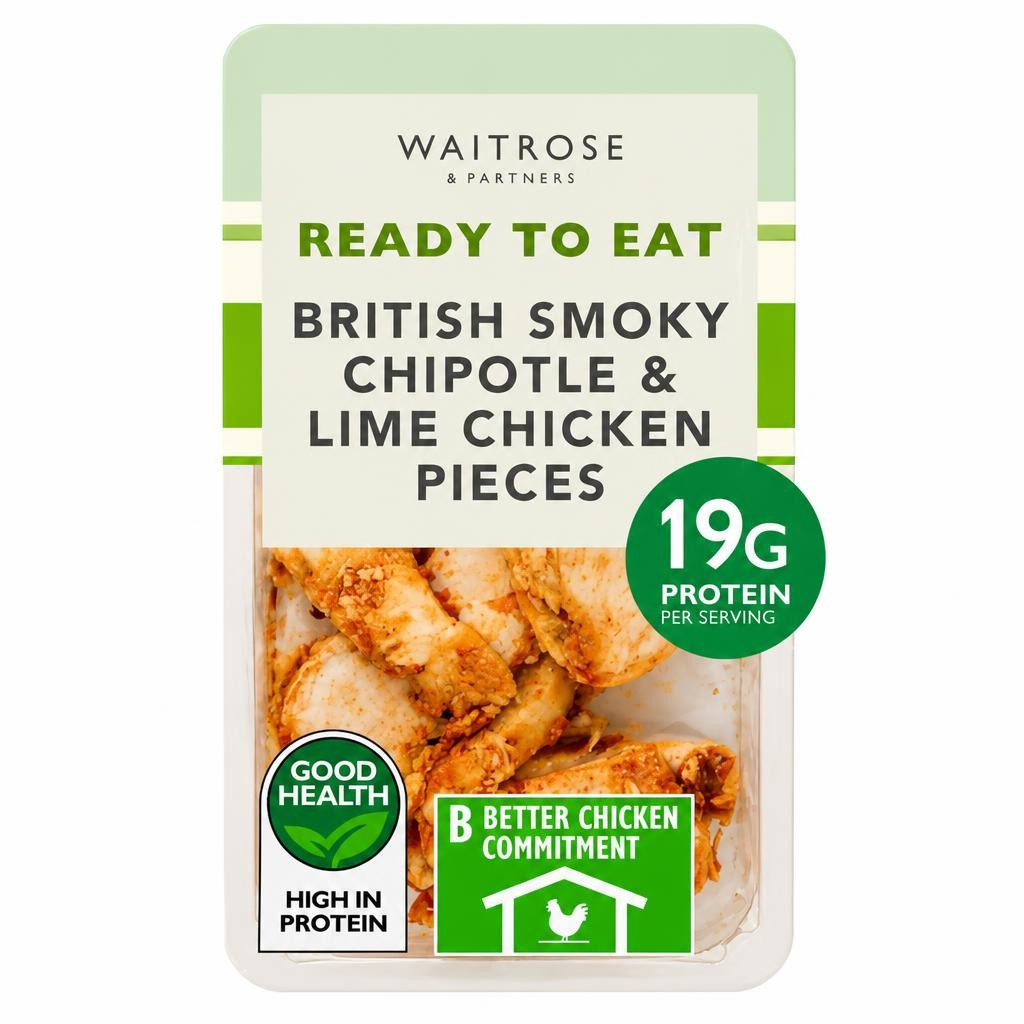 Waitrose Cooked Smoky Chipotle & Lime Chicken Pieces