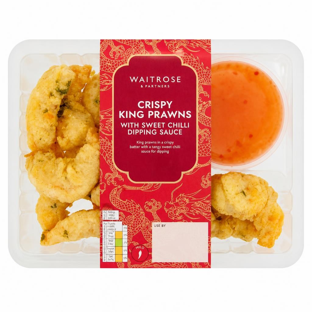 Waitrose Crispy Prawns with a Sweet Chilli Dip