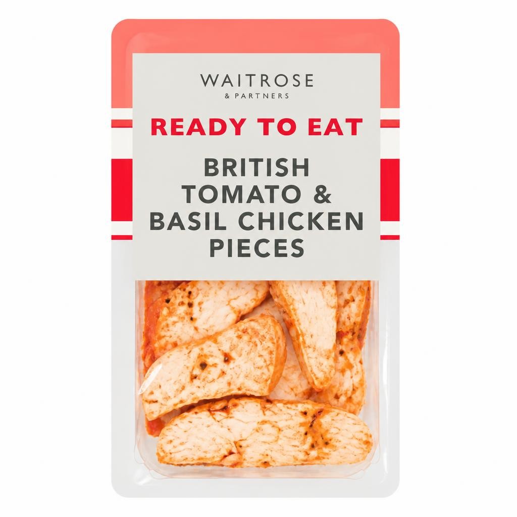 Waitrose Cooked Tomato & Basil Roast Chicken Pieces