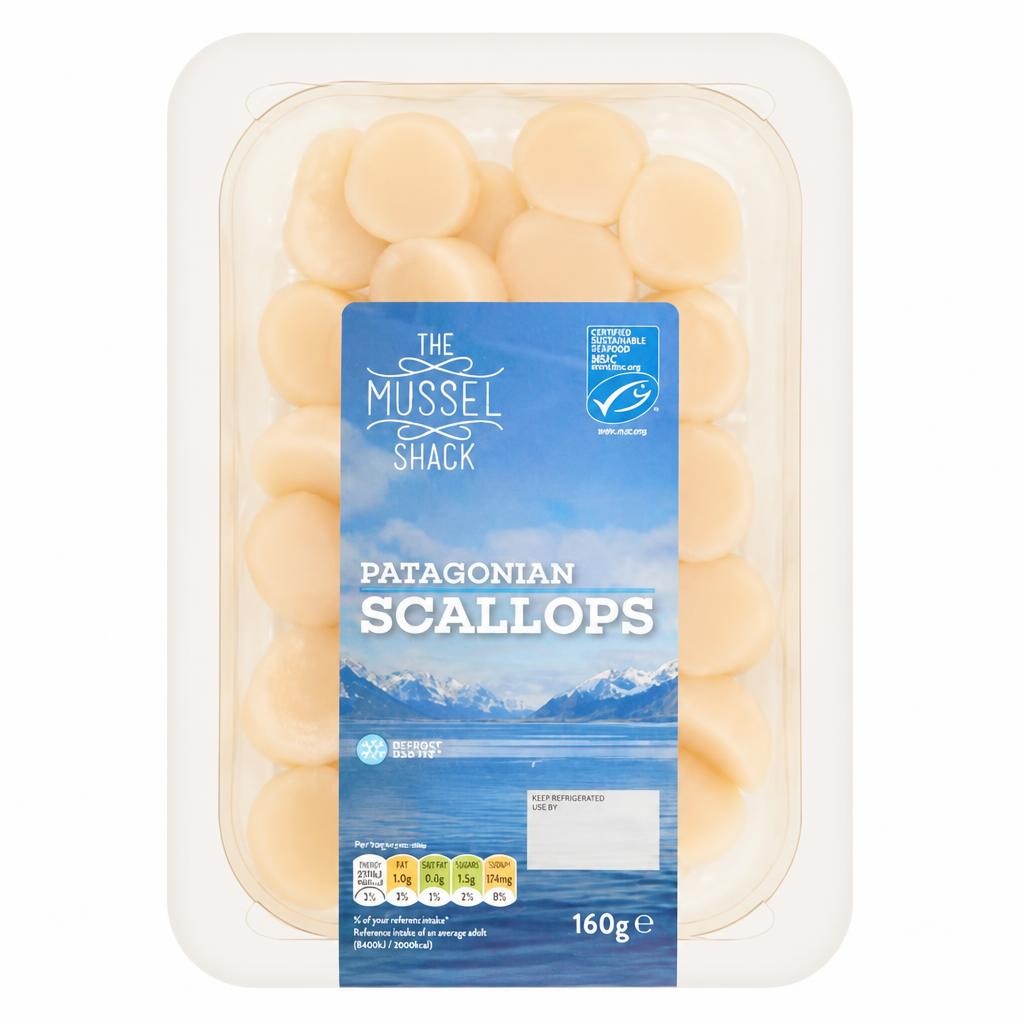 The Mussel Shack MSC Patagonian Scallops