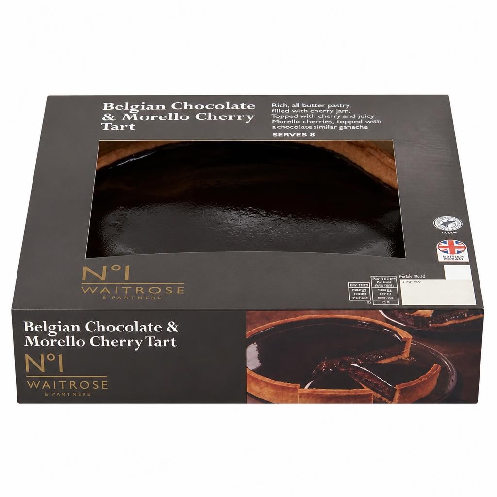 No.1 Belgian Chocolate & Morello Cherry Tart
