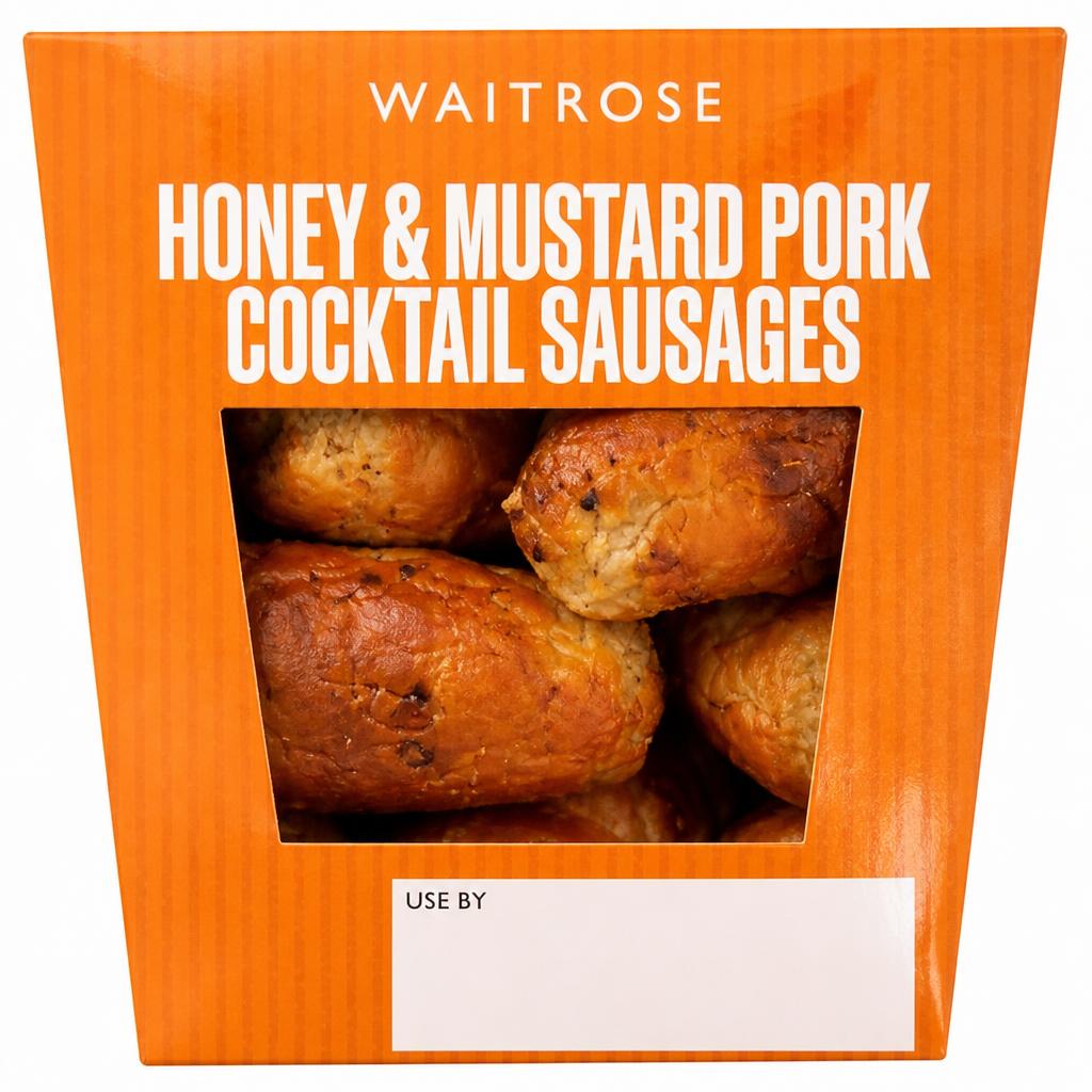Waitrose Honey & Mustard Cocktail Sausages