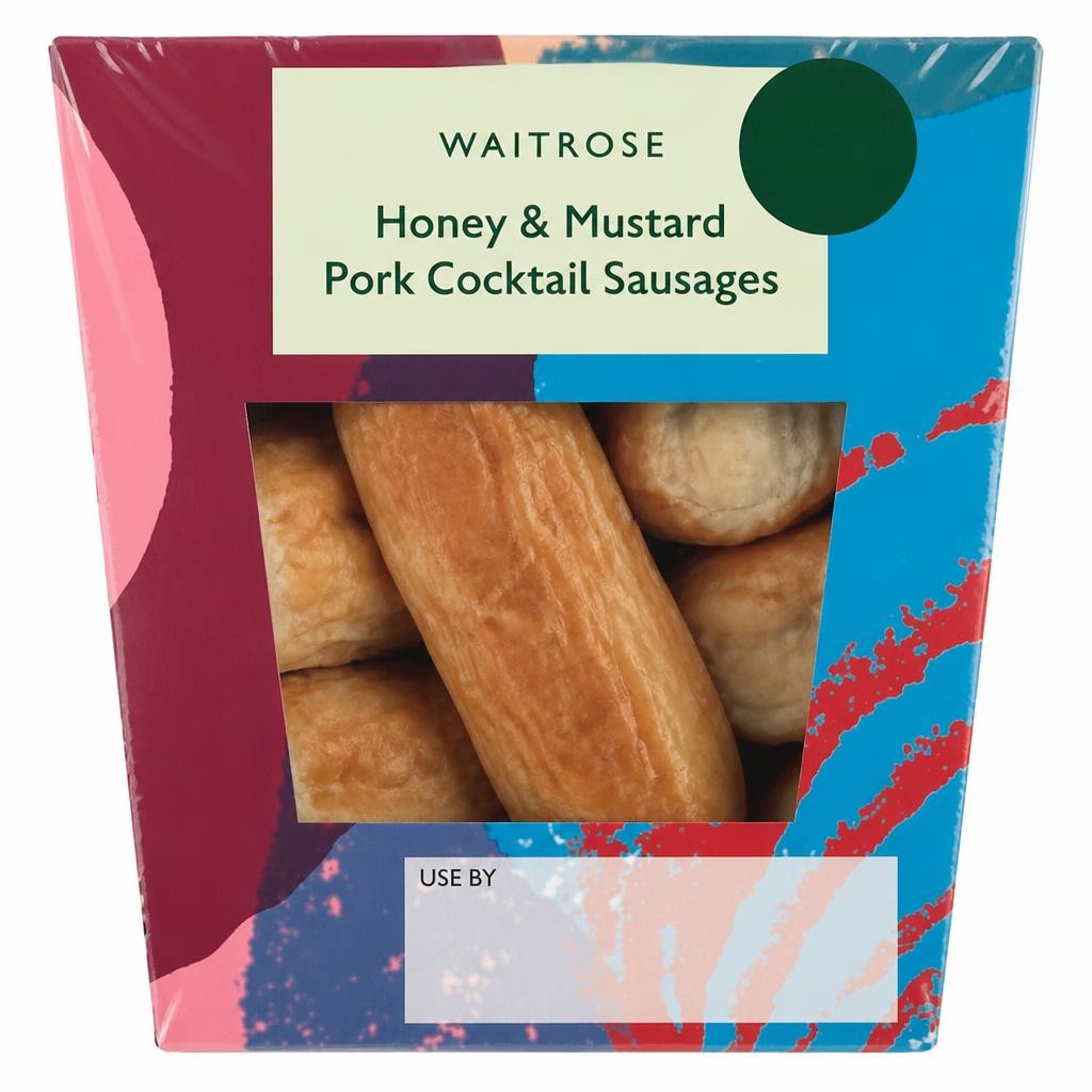Waitrose Honey & Mustard Cocktail Sausages