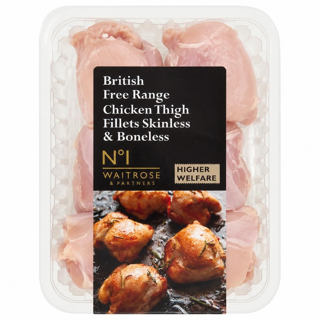 No.1 British Free Range Chicken Thigh Fillets