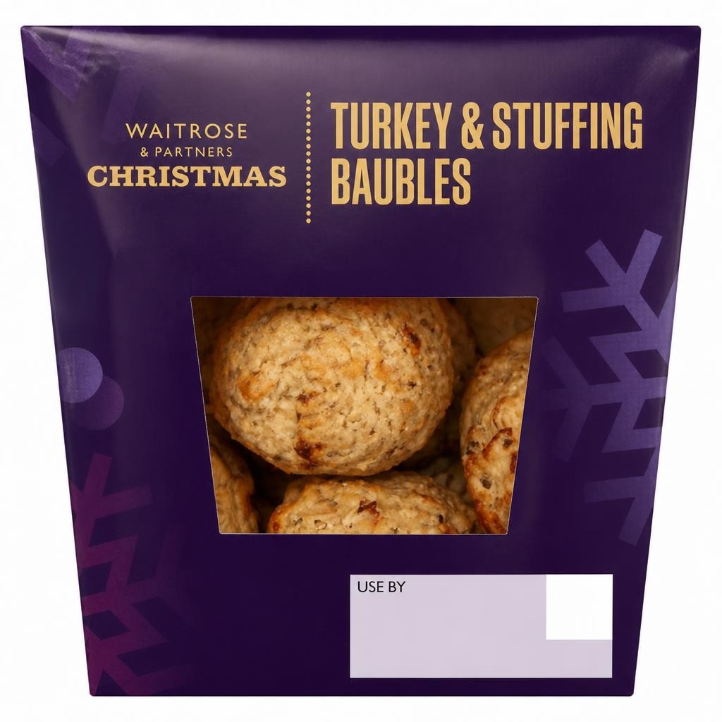 Waitrose Turkey & Stuffing Baubles