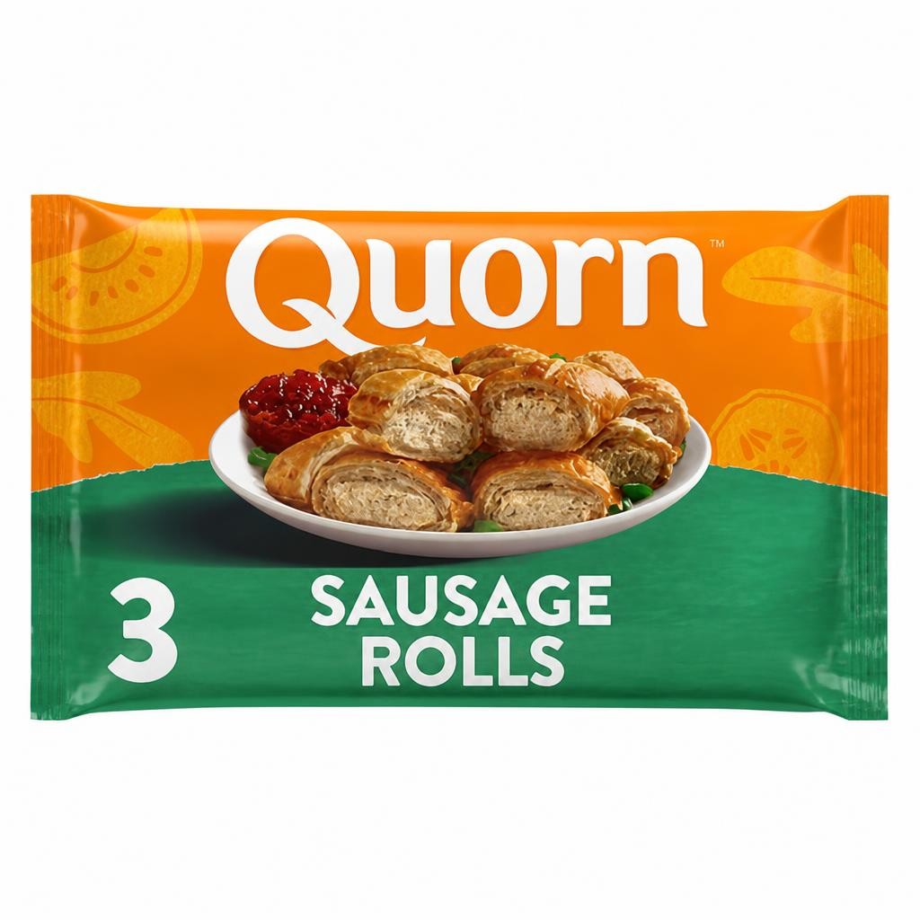 Quorn 3 Sausage Rolls