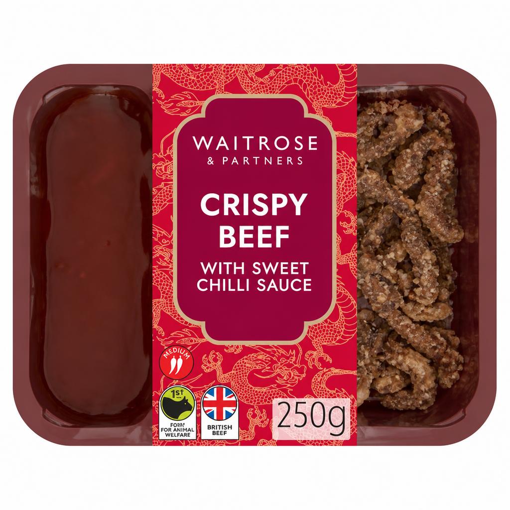 Waitrose Crispy Beef With Sweet Chilli Sauce