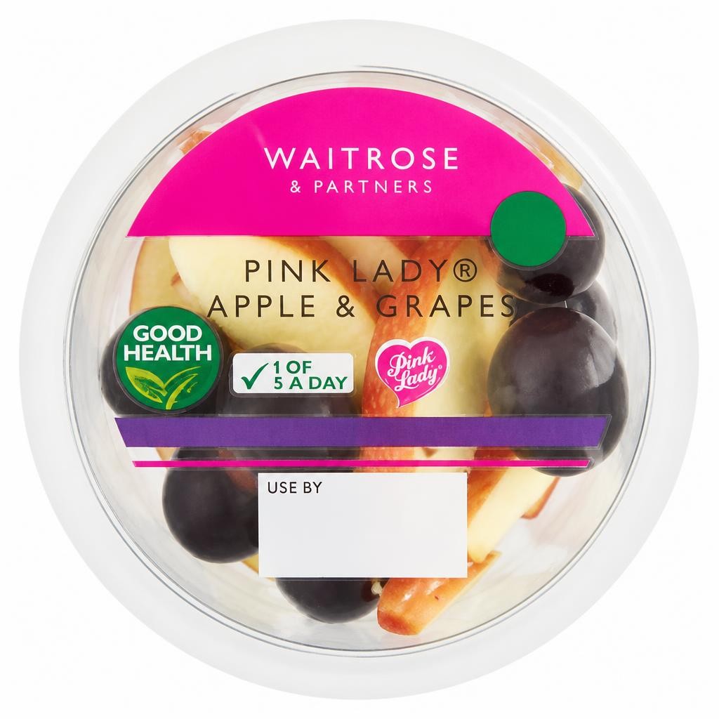Waitrose Pink Lady Apple & Grapes