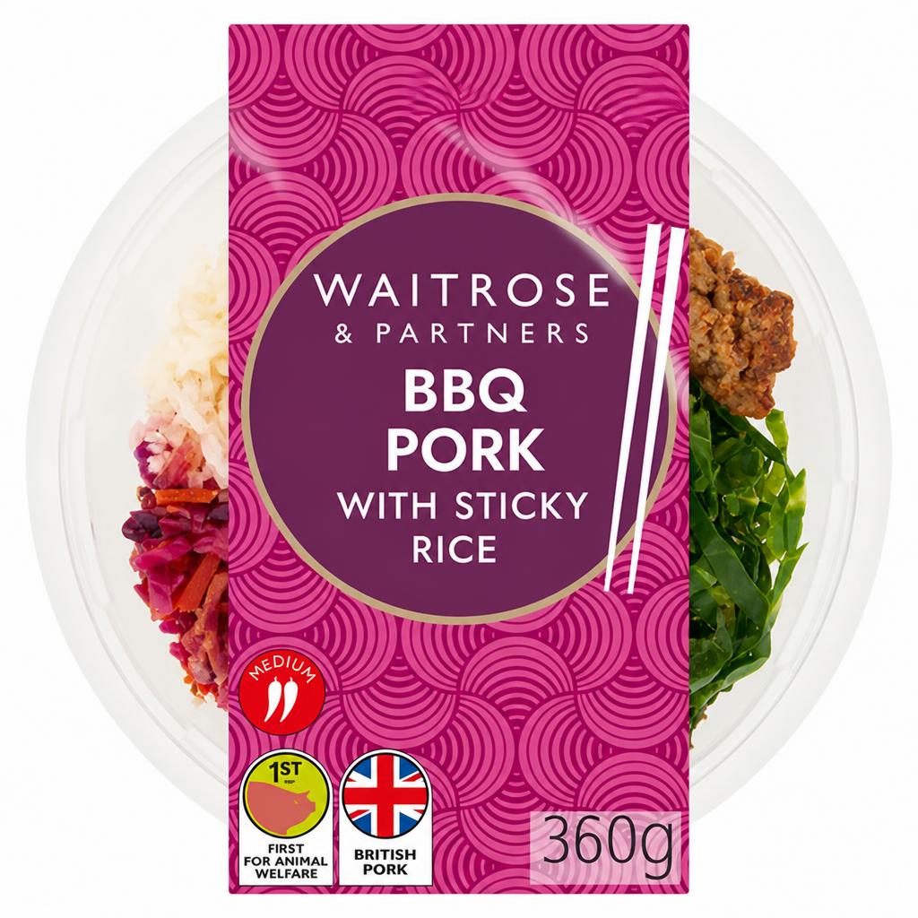 Waitrose BBQ Pork with Sticky Rice for 1