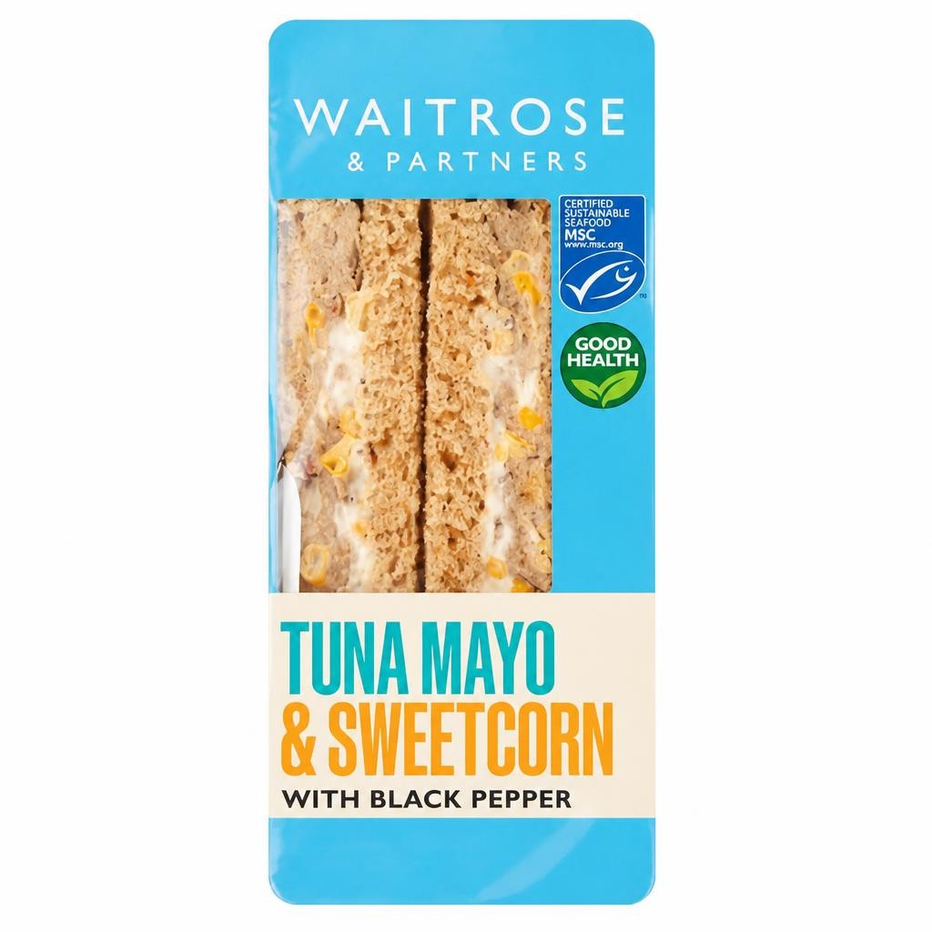 Waitrose Tuna Mayo & Sweetcorn Sandwich