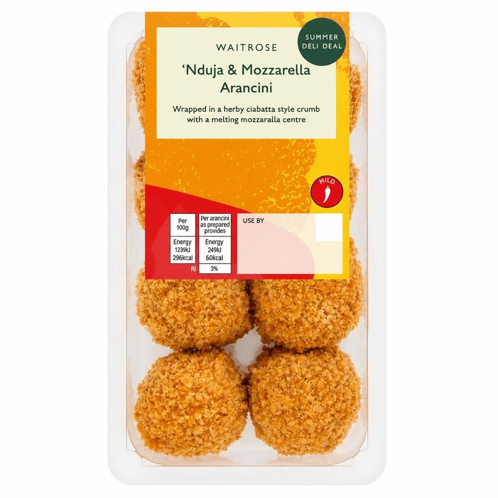 Waitrose 'Nduja & Mozzarella Arancini