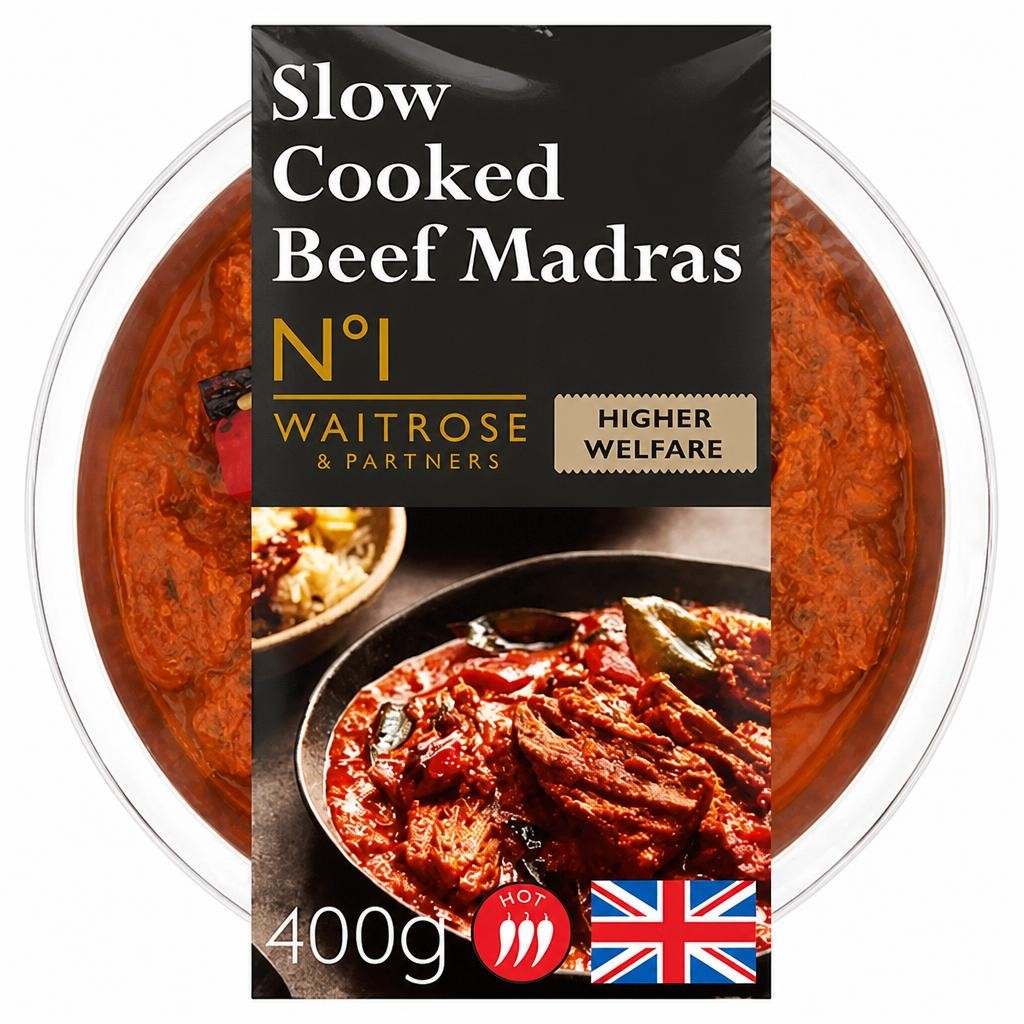 No.1 Slow Cooked Beef Madras Curry for 2