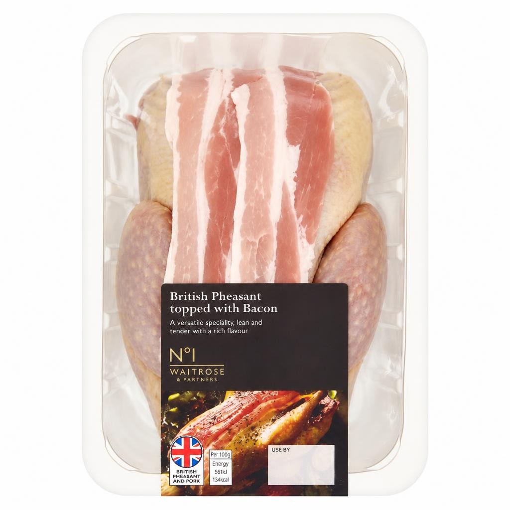 No.1 Pheasant Topped with Bacon