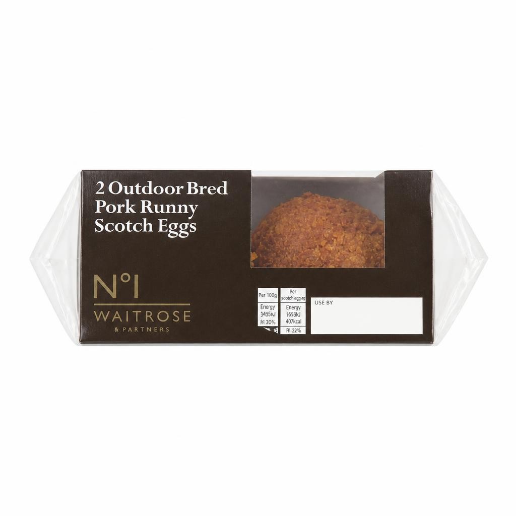 No.1 2 Outdoor Bred Pork Runny Scotch Eggs