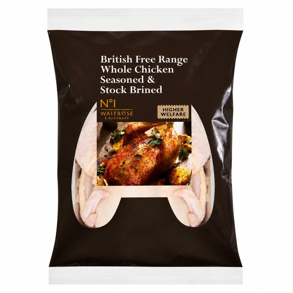 No.1 British Free Range Whole Stock Brined Chicken