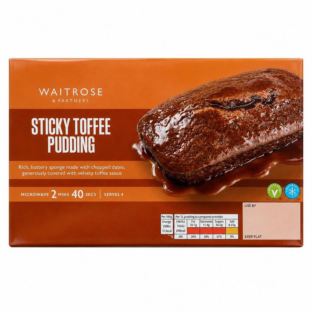 Waitrose Sticky Toffee Pudding
