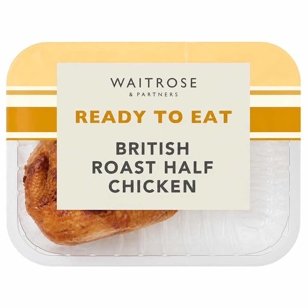 Waitrose Cooked Roast Half Chicken