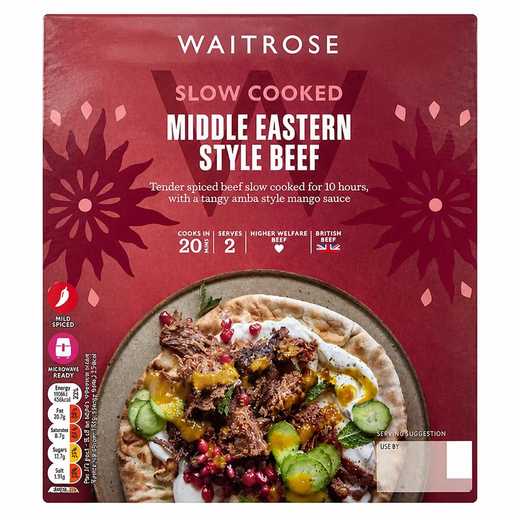 Waitrose Slow Cooked Middle Eastern Style Beef