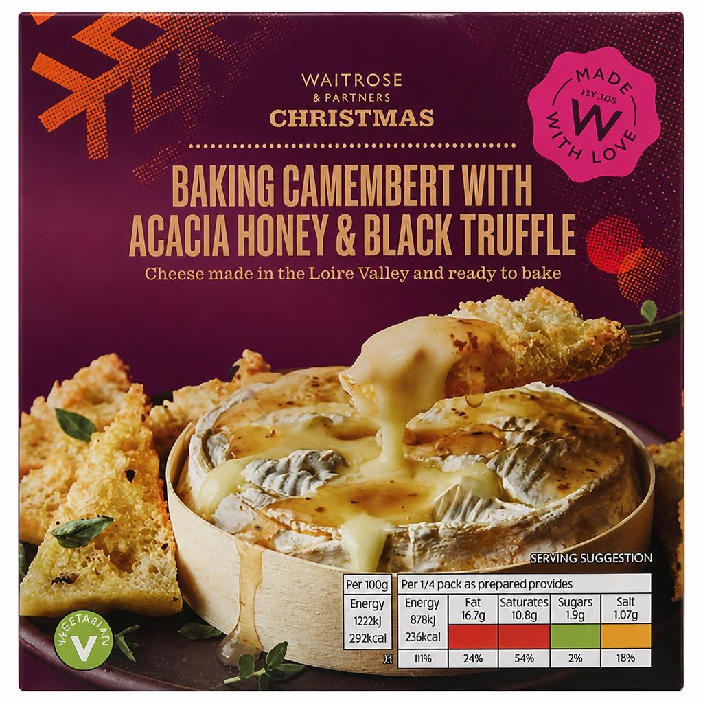 Waitrose Baking Camembert with Honey & Truffle