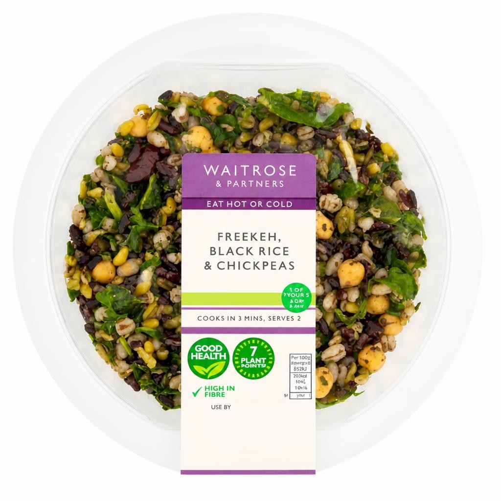 Waitrose Freekeh, Black Rice & Chickpeas