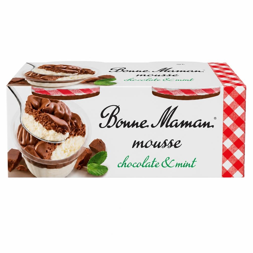 Bonne Maman Chocolate & Mint Mousse