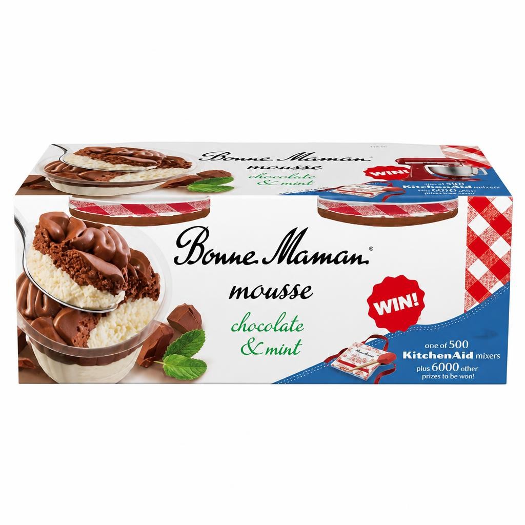 Bonne Maman Chocolate & Mint Mousse