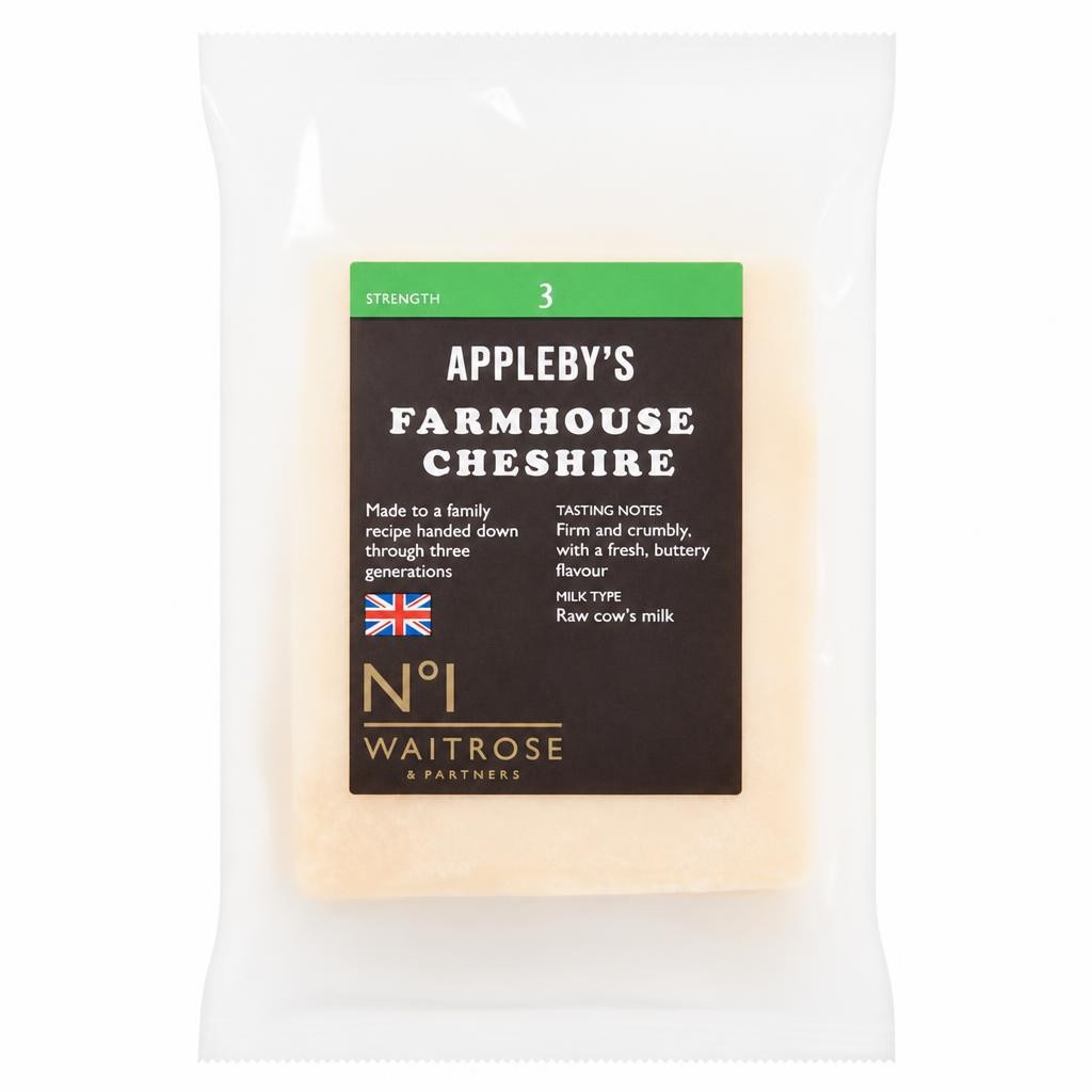 No.1 Appleby's Farmhouse Cheshire Cheese Strength 3