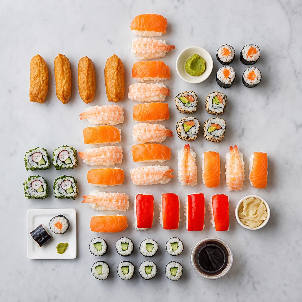 Taiko Sushi Traditional Platter