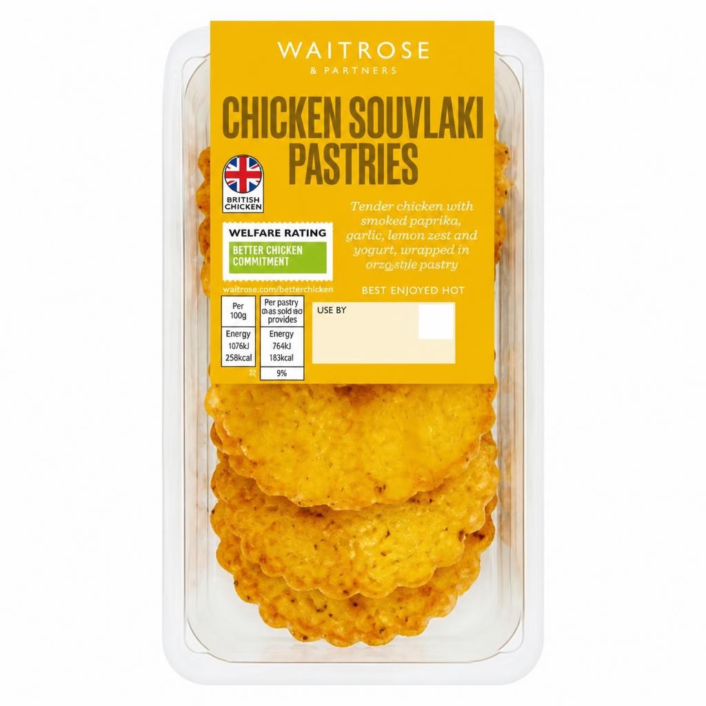 Waitrose Chicken Souvlaki Pastries