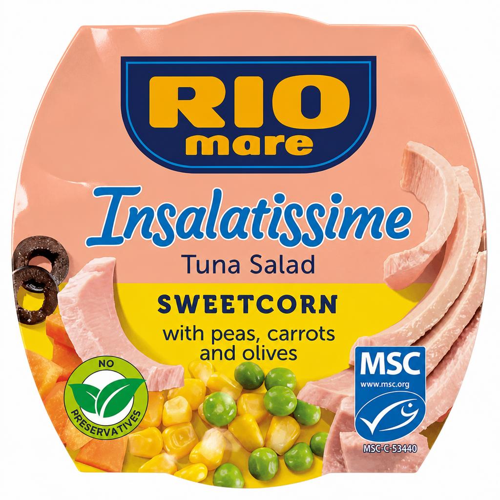 Rio Mare MSC Tuna & Sweetcorn Salad