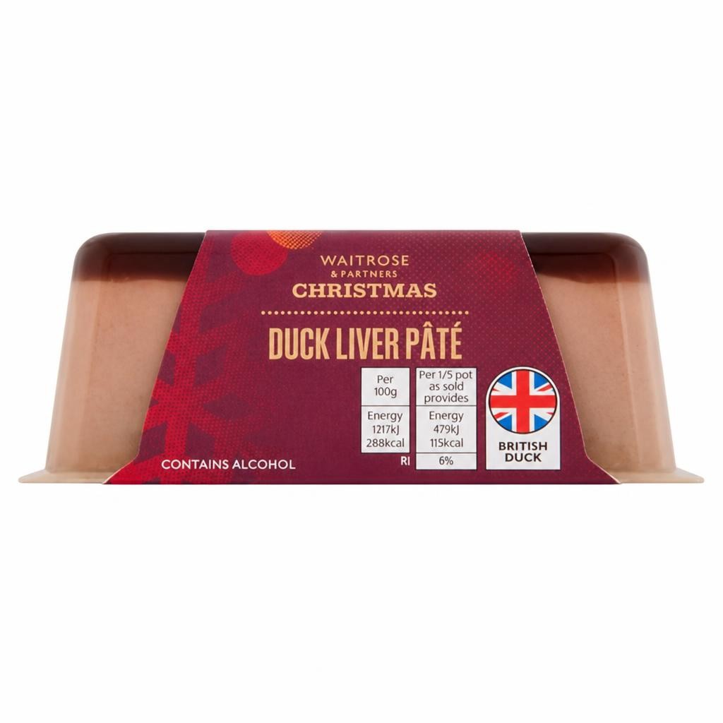 Waitrose Christmas Duck Pâté with Redcurrant