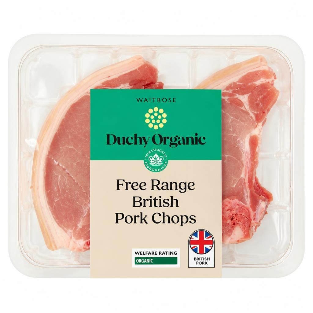 Duchy Organic Free Range British Pork Chops