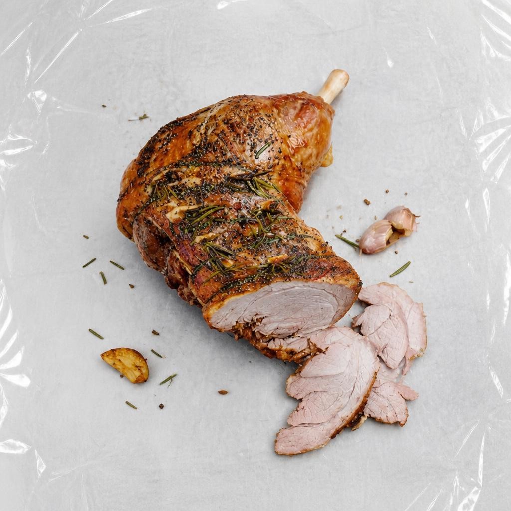 Carvery Leg of British Lamb Studded with Garlic & Rosemary