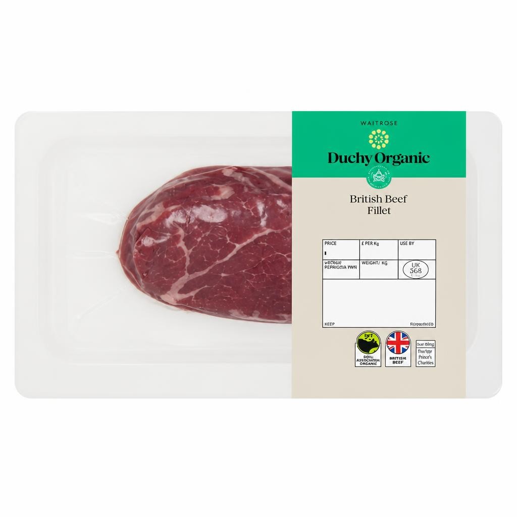 Duchy Organic British Beef Fillet Steak