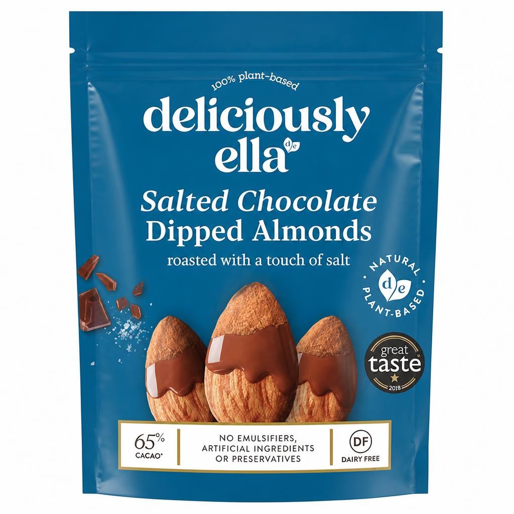 Deliciously Ella Vegan Salted Chocolate Almonds